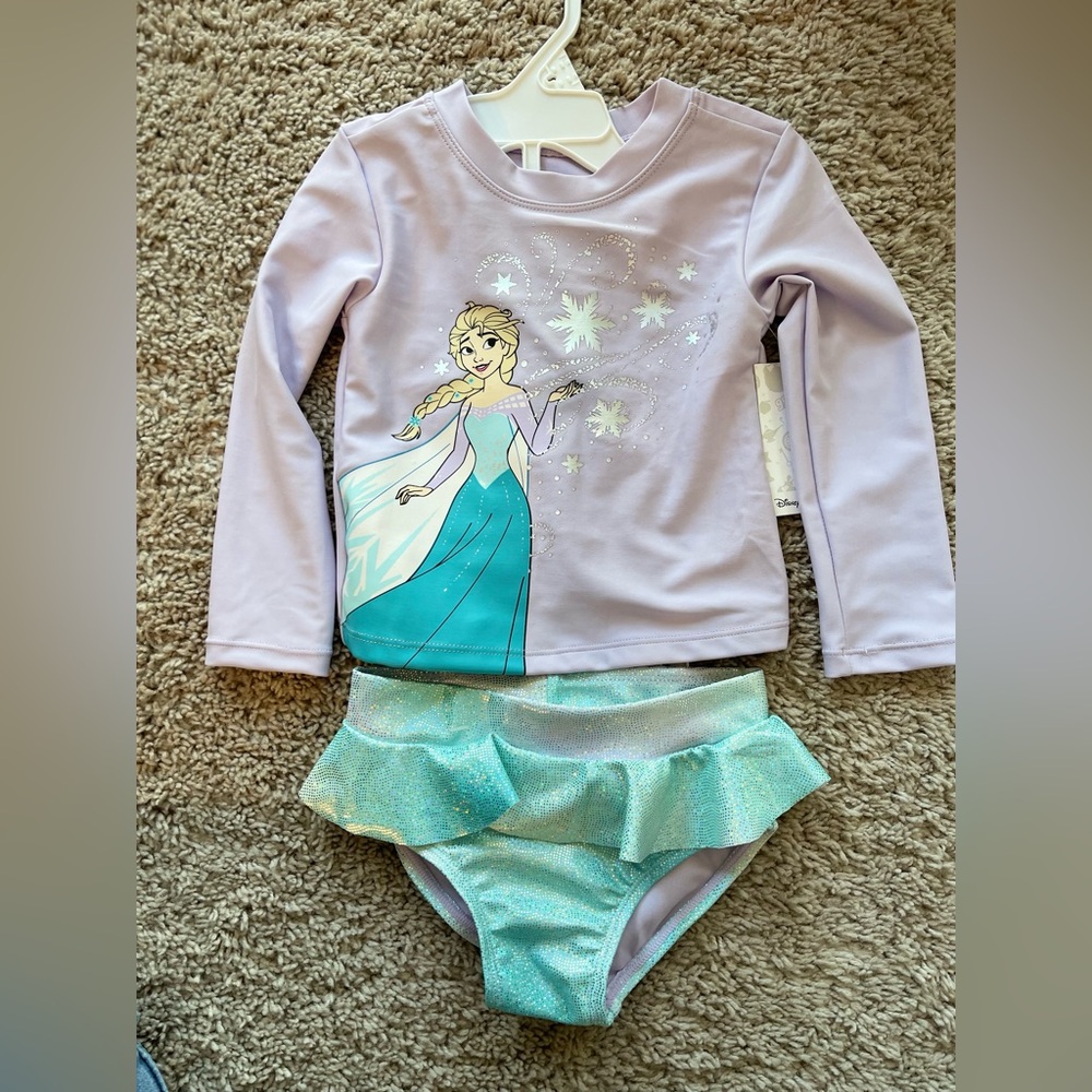 Disney Frozen Elsa Swim Set 2T